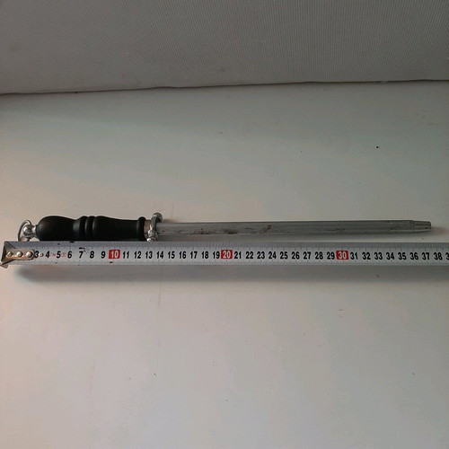Vintage knife sharpening steel used, good condition