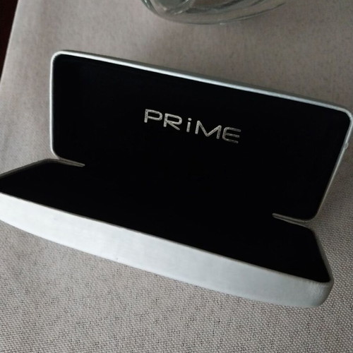 Glasses case like new, gray and silver