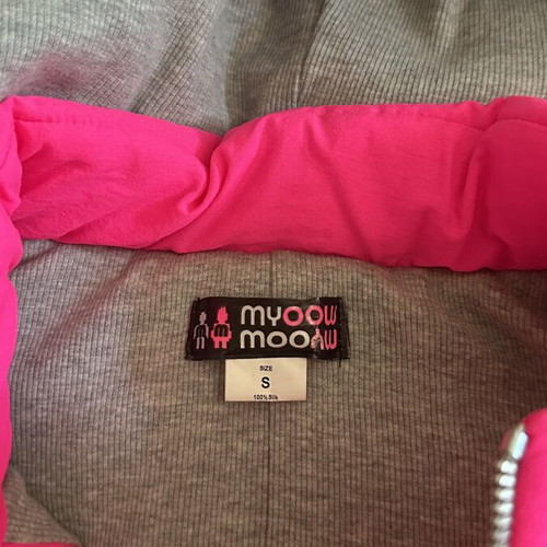 Pink sleeveless jacket Mymoo size small like new