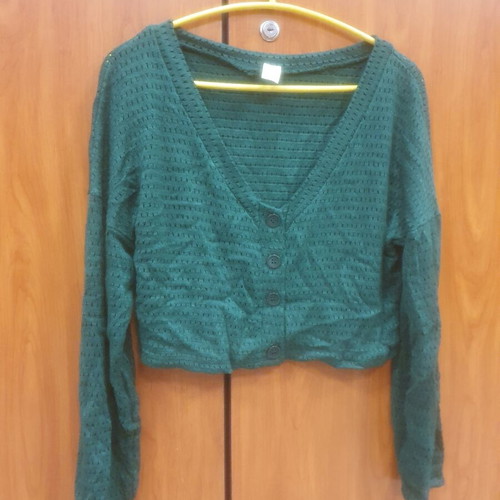 Mystyle green cardigan size S