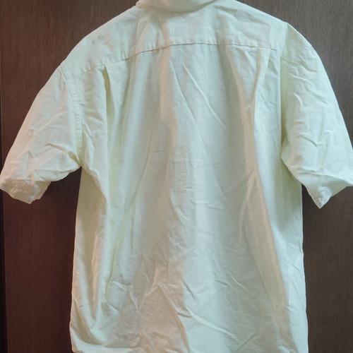 Lacoste men's shirt used, yellow size XL