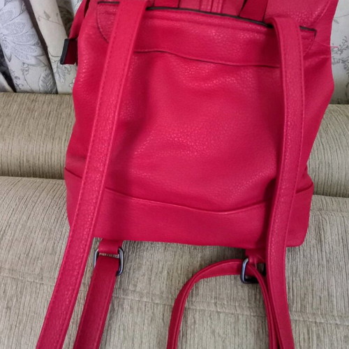 Backbag red, new women's