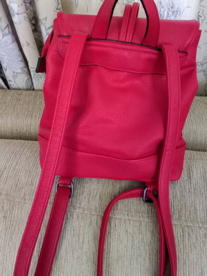 Backbag red, new women's
