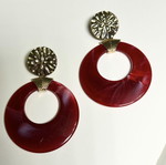 Unique hoop earrings used