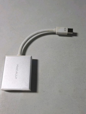MACALLY αντάπτορας Mini DisplayPort σε HDMI σε ασημί