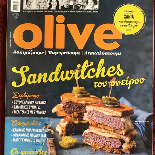 Olive magazines like new, pack of 10 issues