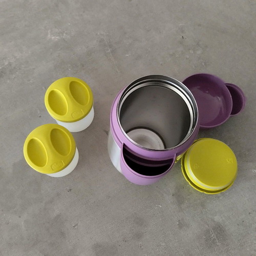Chiccho stainless steel thermos 250 ml for baby food like new