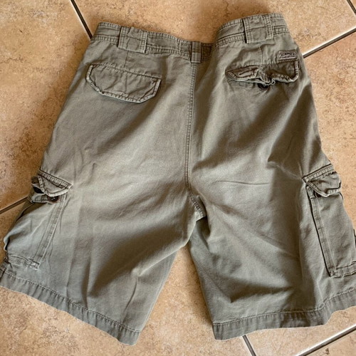 Camel vintage shorts size S used, khaki