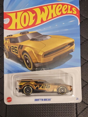 Hot Wheels Drift'n Break 26 gold toy car