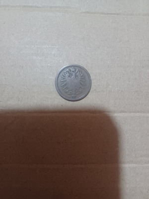 2 Pfennig Coin 1874 Deutsches Reich used, German Empire