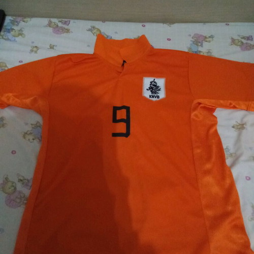 Netherlands National Team Jersey Euro 2008 used, size S, V.Nistelrooy 9