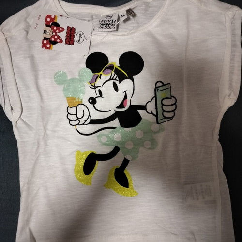 Orchestra girls' set 5 years new with Minnie Mouse top and slim capri pants
