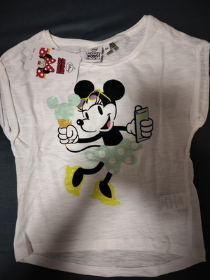 Orchestra girls' set 5 years new with Minnie Mouse top and slim capri pants