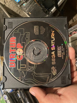 Virtua Cop Sega Saturn диск игра употребяван