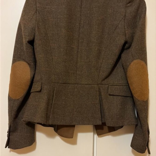 Wool blazer Zara XS like new, brown