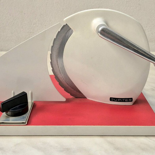 Jupiter manual food slicer used, 1960s/70s