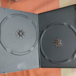 CD DVD case double new