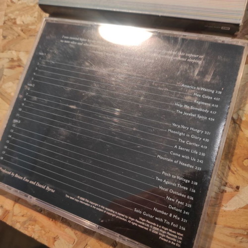 My Life In The Bush Of Ghosts CD used by Brian Eno and David Byrne