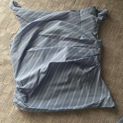 Mango set with asymmetric top and midi skirt like new, XS