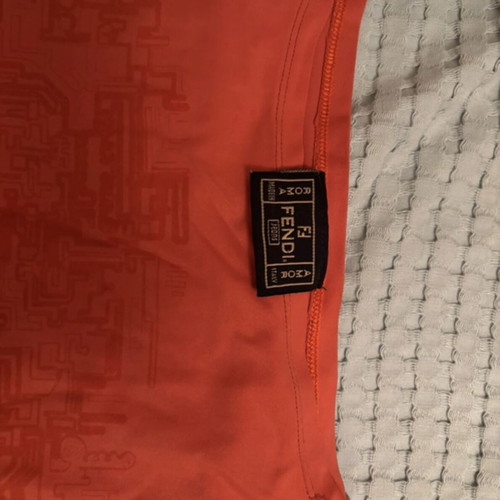 Fendi T-shirt, size S, orange