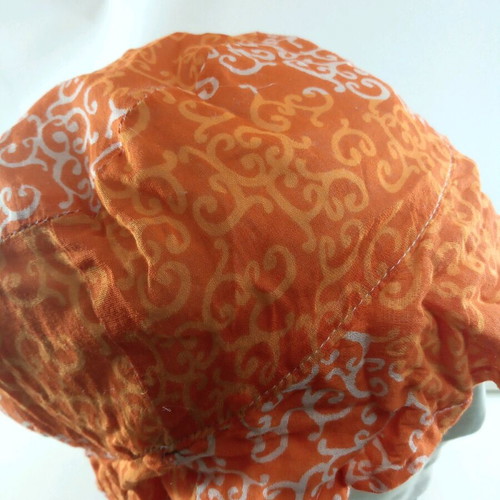 Hat thin summer orange size 57 like new