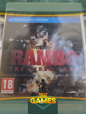 Rambo The Video Game PS3 καινούριο, фабрικά σφραγισμένο