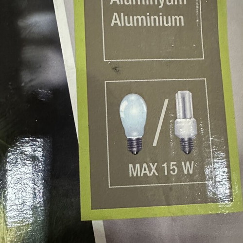 Large Recessed Outdoor Floor Lamp Ø18.4cm x 22.2cm E27 IP67 New