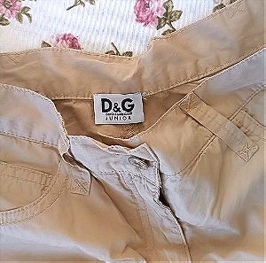 D&G Καλοκαιρινό παντελόνι για κορίτσια