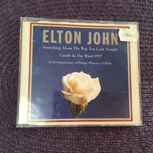 Loving Memory of Diana Princess CD used by Elton John