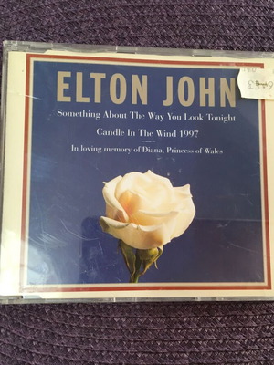 Loving Memory of Diana Princess CD used by Elton John