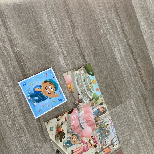 Puzzles for ages 4-5, like new, set of 4 pieces