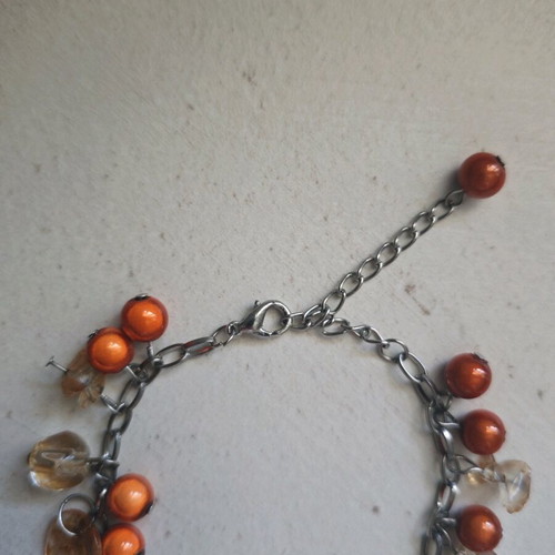 Summer bracelet like new, orange