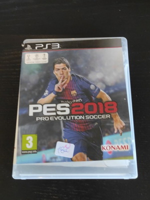 PlayStation 3 PES 2018 μεταχειρισμένο βιντεοπαιχνίδι ποδοσφαίρου