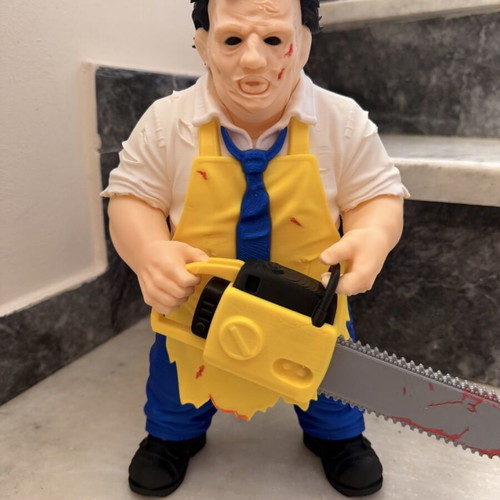 Leatherface The Texas Chainsaw Massacre 3D printed figure 30 cm