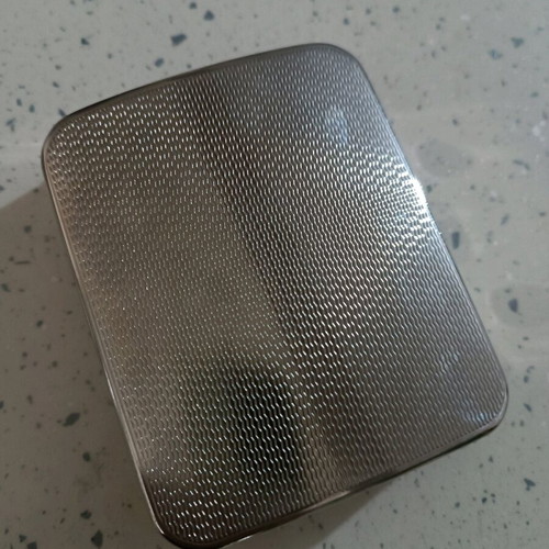 Tobacco case like new silver color