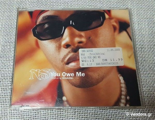  Nas Featuring Ginuwine – You Owe Me CD Maxi Single Europe 2000'