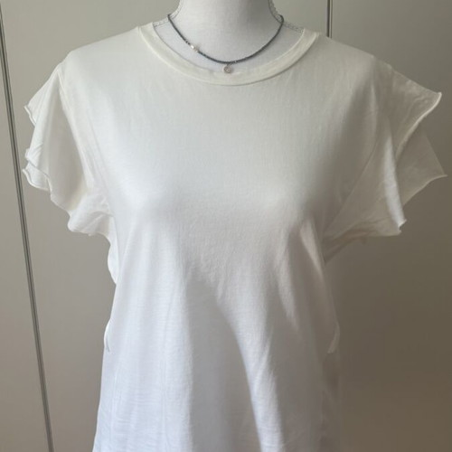 T-shirt Miss Simbolo white size M like new with sleeve design