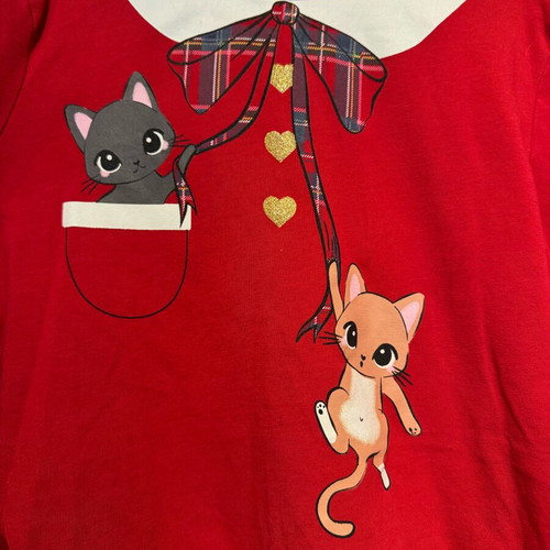 Christmas T-shirt set H&M like new, sizes 134 and 140 cm