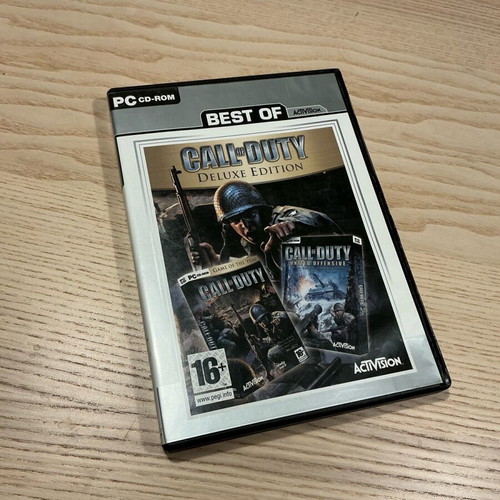 Call of Duty Deluxe Edition PC game like new
