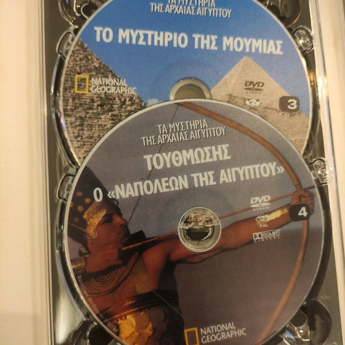 The Mysteries of Ancient Egypt National Geographic DVD set 5 discs like new