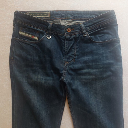 Diesel Industry Jeans size 33 like new, blue rigid denim