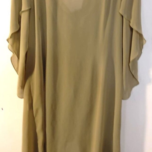 Semi-transparent jacket and pants set like new, green, size Large/XLarge