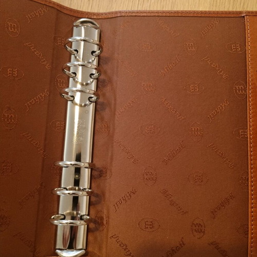 Leather agenda Michail like new, collectible Filofax