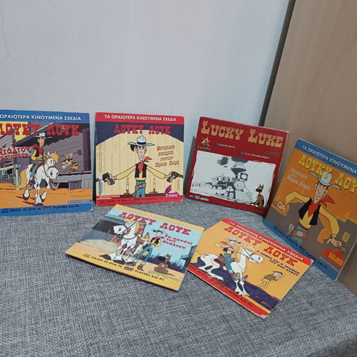 Lucky Luke children's DVDs new, dubbed