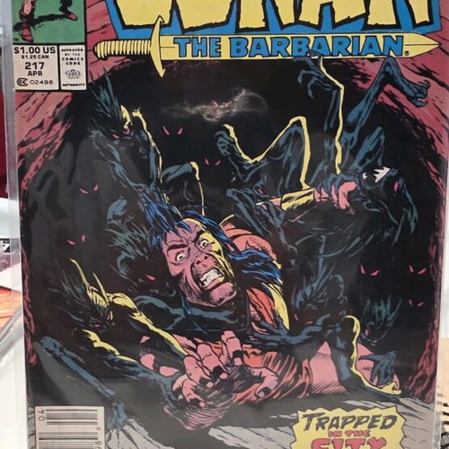 Conan the Barbarian Marvel Comics used issue 217