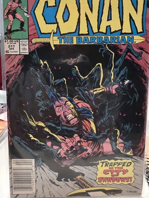 Conan the Barbarian Marvel Comics used issue 217