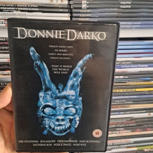 Donnie Darko DVD used with English subtitles, thriller horror