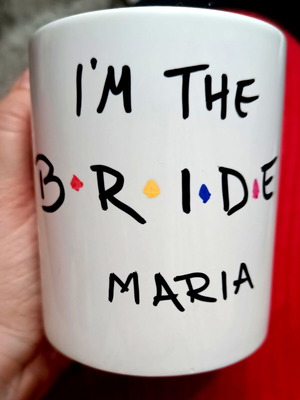 Friends Style Bride Mug new