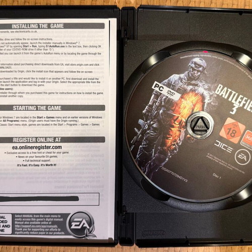 Battlefield 3 PC Game used
