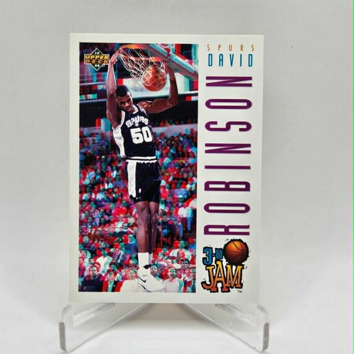 Upper Deck David Robinson 3-D Jam basketball card